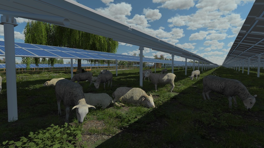 Explain solar sharing