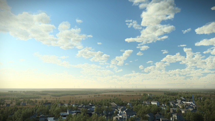 Create very large 3D models