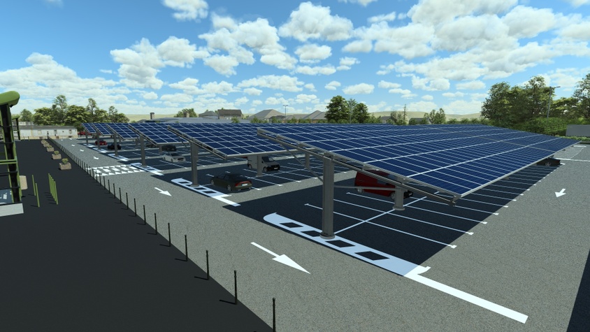 Demonstrate preservation of parking space count